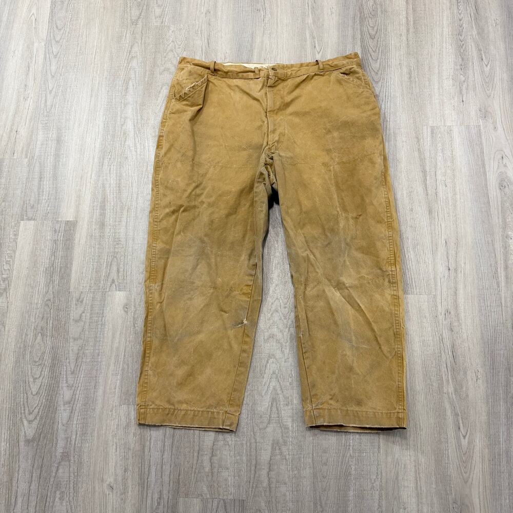 Vintage American Field Sportswear Hunting Pants Men's 40x27 Tan Outdoors 60s 70s